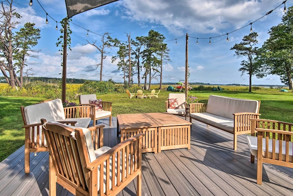 Scarborough Vacation Rental | 3BR | 1.5BA | 1,000 Sq Ft | Steps Required