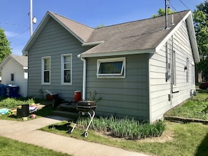 Back of cottage 