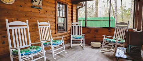 Rocking Chair Front Porch at Pawsibilities