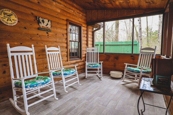 Rocking Chair Front Porch at Pawsibilities