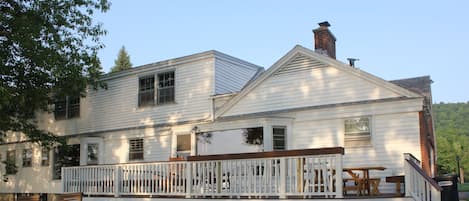 back of house on the lake