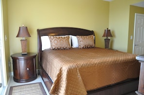 Master Bedroom w Stearn & Foster King Bed