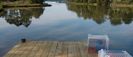 Crab Pots Free to use and catch dinner off your brand new pier.