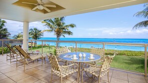 Sliding Patio Doors open this Balcony all the way up to the Condo