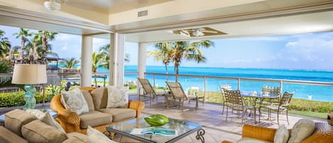 Living Room view of Grace Bay
