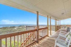 Covered Porch / View