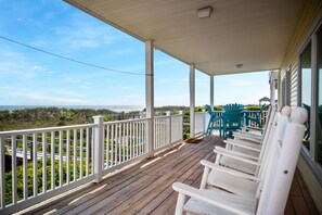 Covered Porch / View