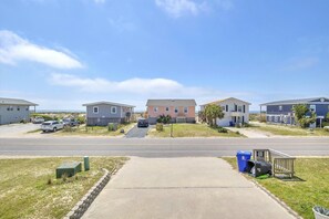 View from Covered Porch / Public Beach Access (Across the Street)