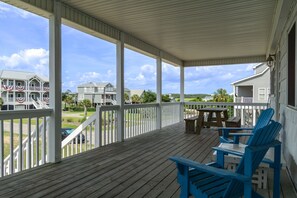 Covered Porch - North