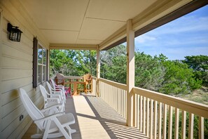 Covered Porch - South