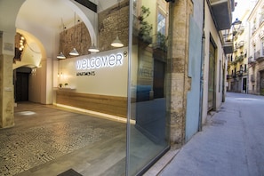Ingresso della struttura