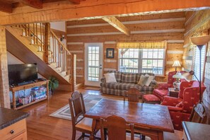 Open layout cabin...