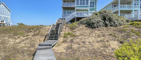 Exterior - Oceanfront / Walkway to the Public Beach Access