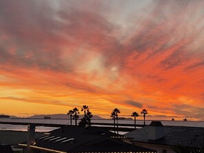 Stunning red sky! 