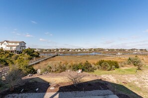 Marsh View from Back Covered Porch