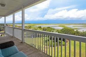 Back Covered Porch / View - 2nd Level