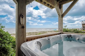 Bain à remous extérieur