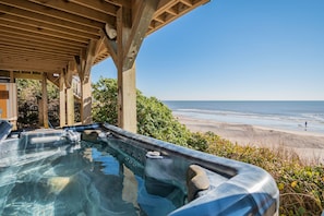 Hot Tub / View - Ground Level