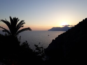 Sunset from the Terrace