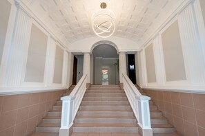 Interior entrance