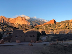 Few miles from Garden of the gods
