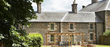 Restored wing of the Victorian farmhouse.