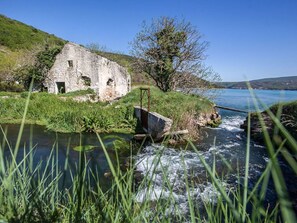 Body Of Water, Water, Natural Landscape, Nature, Vegetation, Grass, Bank, Water Resources, Coast, Sea