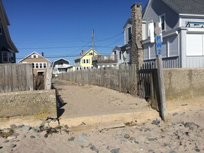 View of 80 Atlantic while standing on Wells beach. Less than a 60 second walk