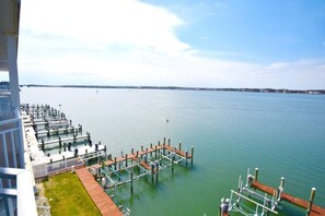 Direct view of the bay from balcony.