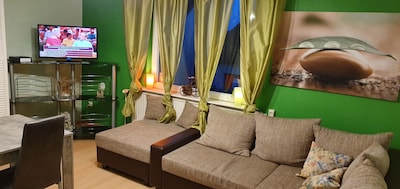 Sunny apartment in WHV, newly renovated, garden for barbecues, south beach,