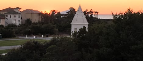 View from the balcony - the property is adjacent to Alys Beach
