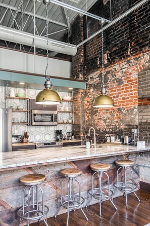 Enjoy your meals in a space that reflects Asheville's eclectic spirit