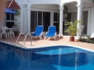 Casa Carlita with new 4 foot in pool bench