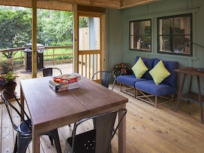 Great spot for morning coffee or reading a book