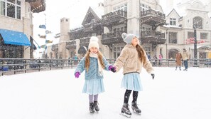 Ice Skating in the Snow