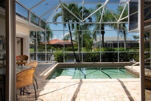 Pool View from Foyer