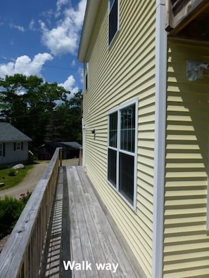 Walkway from the front street with side wonderful  views!!!