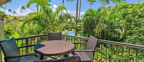 Kahala at Poipu Kai #121 - Garden Dining Lanai - Parrish Kauai