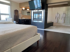 Luxurious and private master suite