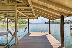 Private Dock | Lake Granbury Access