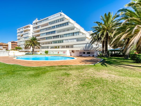 Water, Plant, Building, Sky, Tree, House, Swimming Pool, Body Of Water, Arecales, Condominium