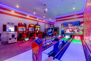 Bowling and arcades for hours of family fun!