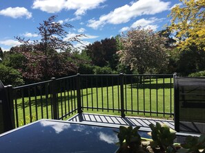 Spring view from patio