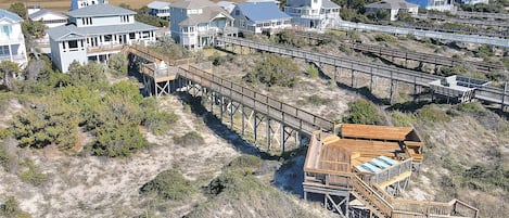 Aerial View of Sea Forever, Caswell Beach and ICW