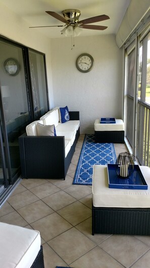 NICE SIZE LANAI FOR RELAXING OR ENTERTAINING. NEW WASHER & DRYER IN LANAI