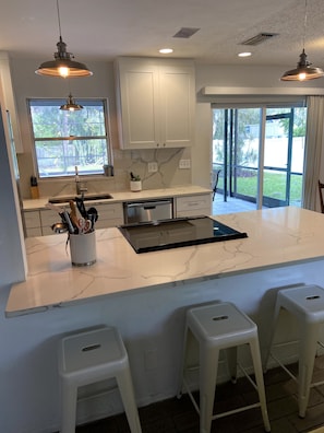 Kitchen from hallway