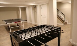 Game Room in the Basement