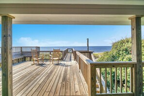 Covered Deck / View