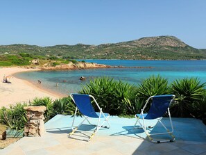Gartenmöbel, Sonnenliege, Urlaub, Möbel, Klappstuhl, Ufer, Karibik, Azurblau, Strand, Meer