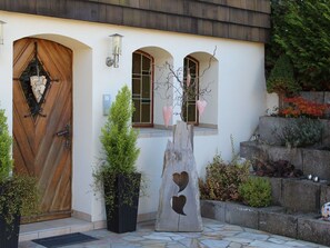 Plant, Property, Building, Wood, Window, House, Facade, Door, Houseplant, Art